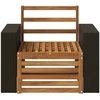 Lauko Vidurinis Sofa Natūrali