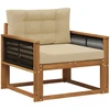 Lauko Vidurinis Sofa Natūrali