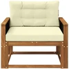 Lauko Vidurinis Sofa Natūrali