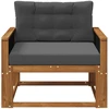 Lauko Vidurinis Sofa Natūrali