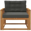 Lauko Vidurinis Sofa Natūrali