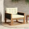 Lauko Vidurinis Sofa Natūrali