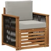 Lauko Vidurinis Sofa Natūrali