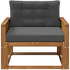 Lauko Vidurinis Sofa Natūrali