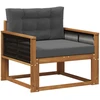 Lauko Vidurinis Sofa Natūrali