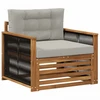 Lauko Vidurinis Sofa Natūrali