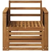 Lauko Vidurinis Sofa Natūrali