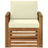 Lauko Vidurinis Sofa Natūrali