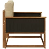 Lauko Vidurinis Sofa Natūrali