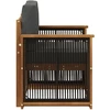 Lauko Vidurinis Sofa Natūrali