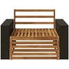 Lauko Vidurinis Sofa Natūrali