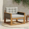 Lauko Vidurinis Sofa Natūrali