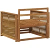 Lauko Vidurinis Sofa Natūrali