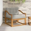 Lauko Vidurinis Sofa Natūrali