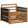 Lauko Vidurinis Sofa Natūrali