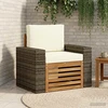 Lauko Vidurinis Sofa Natūrali