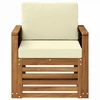 Lauko Vidurinis Sofa Natūrali