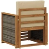 Lauko Vidurinis Sofa Natūrali