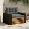 Lauko Vidurinis Sofa Natūrali