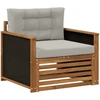 Lauko Vidurinis Sofa Natūrali