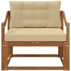 Lauko Vidurinis Sofa Natūrali