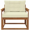 Lauko Vidurinis Sofa Natūrali