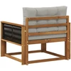 Lauko Vidurinis Sofa Natūrali