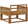 Lauko Vidurinis Sofa Natūrali