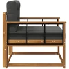 Lauko Vidurinis Sofa Natūrali