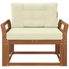 Lauko Vidurinis Sofa Natūrali