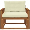 Lauko Vidurinis Sofa Natūrali