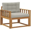 Lauko Vidurinis Sofa Natūrali
