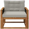 Lauko Vidurinis Sofa Natūrali