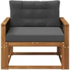 Lauko Vidurinis Sofa Natūrali