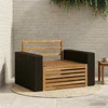 Lauko Vidurinis Sofa Natūrali