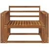 Lauko Vidurinis Sofa Natūrali