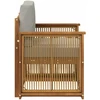 Lauko Vidurinis Sofa Natūrali