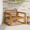 Lauko Vidurinis Sofa Natūrali