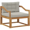 Lauko Vidurinis Sofa Natūrali