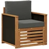 Lauko Vidurinis Sofa Natūrali