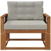 Lauko Vidurinis Sofa Natūrali