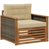 Lauko Vidurinis Sofa Natūrali