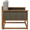 Lauko Vidurinis Sofa Natūrali