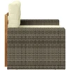 Lauko Vidurinis Sofa Natūrali