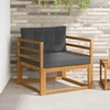 Lauko Vidurinis Sofa Natūrali