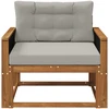 Lauko Vidurinis Sofa Natūrali