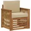 Lauko Vidurinis Sofa Natūrali