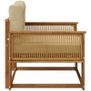 Lauko Vidurinis Sofa Natūrali