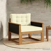 Lauko Vidurinis Sofa Natūrali