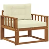 Lauko Vidurinis Sofa Natūrali